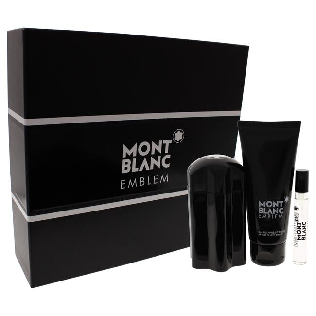 Mont Blanc Emblem by Mont Blanc for Men - 3 Pc Gift Set, Product image 1