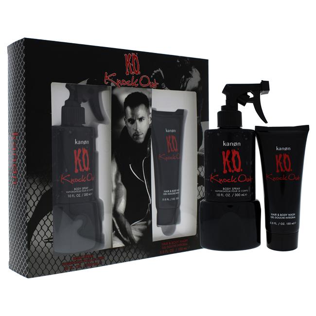 K.O. Knock Out by Kanon for Men - 2 Pc Gift Set
