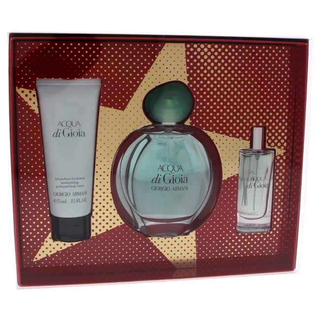 Acqua Di Gioia by Giorgio Armani for Women - 3 Pc Gift Set, Product image 1