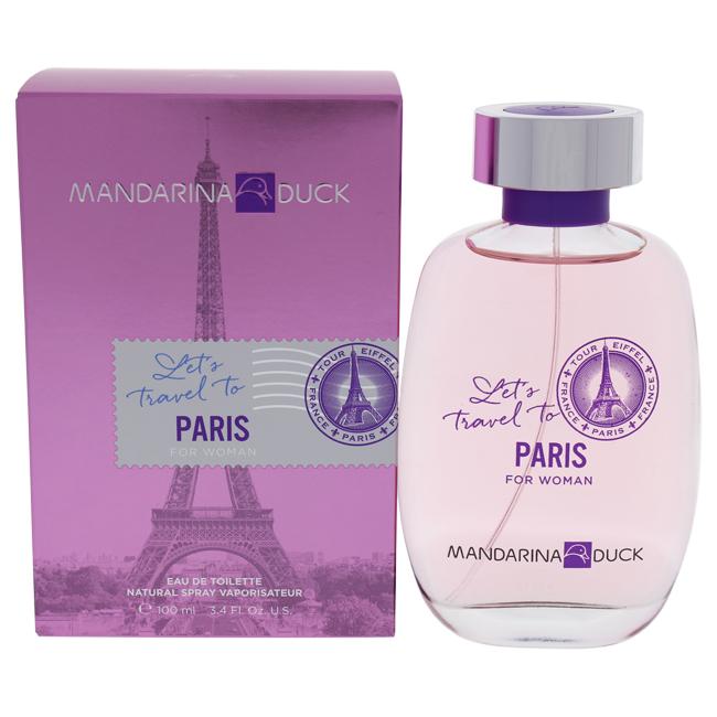 Lets Travel To Paris by Mandarina Duck for Women -  Eau de Toilette Spray