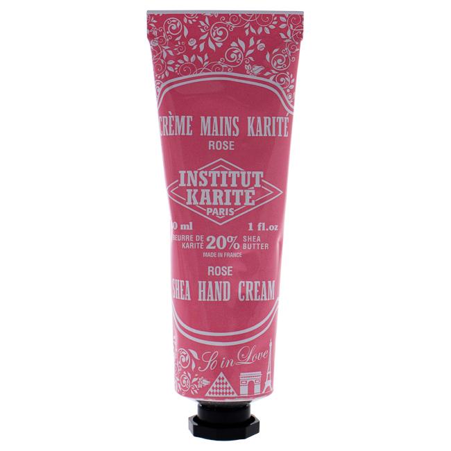 Paris Shea Hand Cream So In Love - Rose by Institut Karite for Unisex - 1 oz Cream, Product image 1