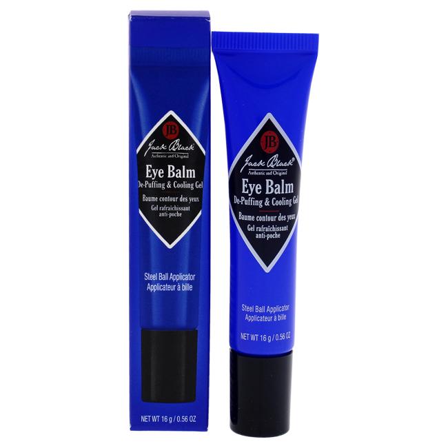 Eye Balm De-Puffing and Cooling Gel by Jack Black for Unisex - 0.56 oz Gel