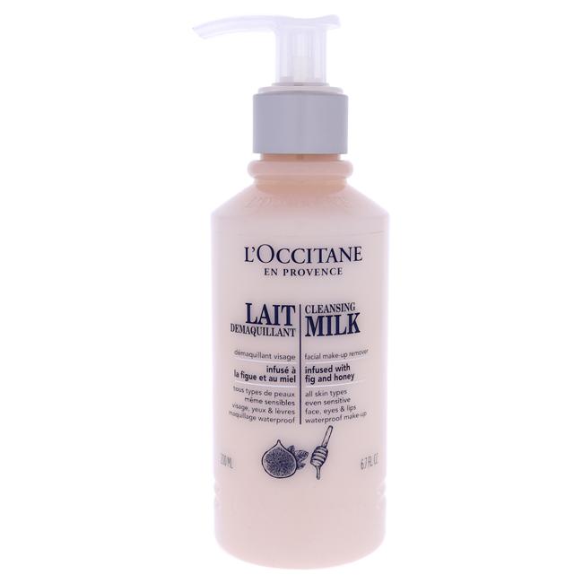 Cleansing Milk Facial Make-Up Remover by LOccitane for Unisex - 6.7 oz Cleanser, Product image 1