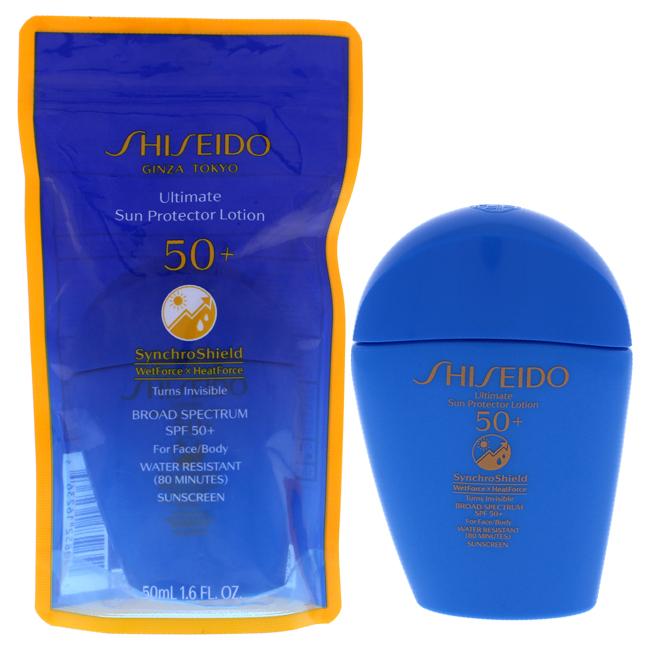 Ultimate Sun Protector Lotion SPF 50 by Shiseido for Unisex - 1.6 oz Sunscreen