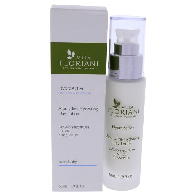 Ultra Hydrating Day Lotion SPF20 - Aloe by Villa Floriani for Women - 1.69 oz Moisturizer, Product image 1