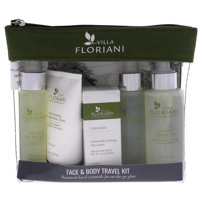 Face and Body Travel Kit by Villa Floriani for Women - 5 Pc, Product image 1