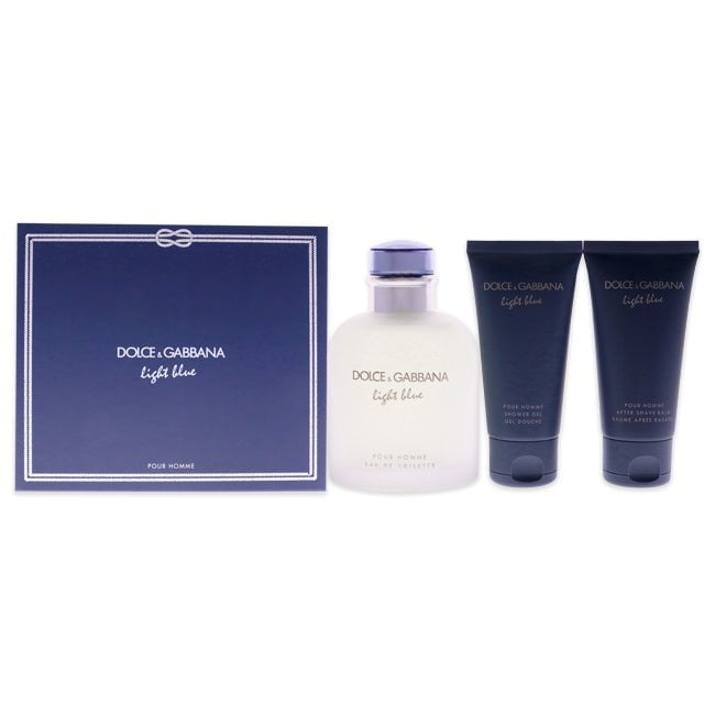 Light Blue by Dolce and Gabbana for Men - 3 Pc Gift Set, Product image 1