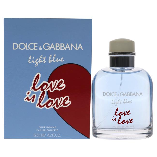 Light Blue Love Is Love by Dolce and Gabbana for Men - EDT Spray, Product image 1