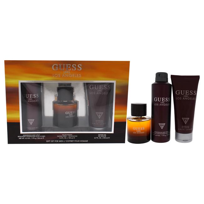Guess 1981 Los Angeles by Guess for Men - 3 Pc Gift Set