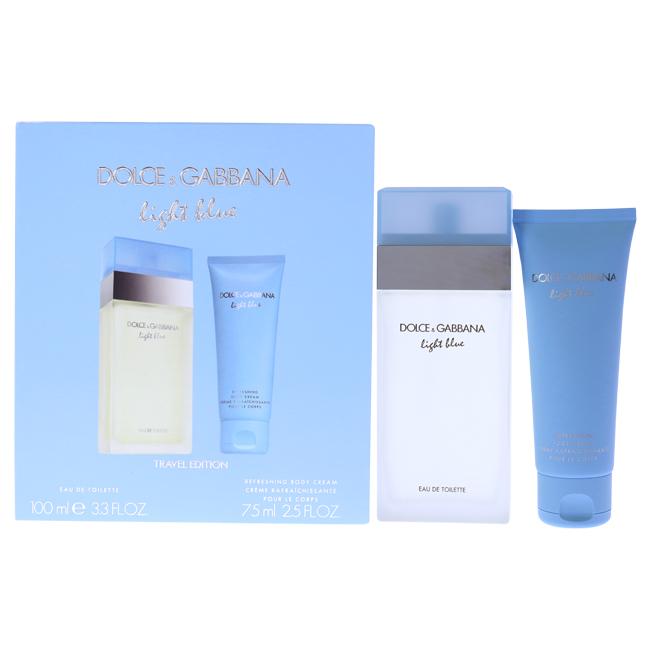 Light Blue by Dolce and Gabbana for Women - 2 Pc Gift Set, Product image 1