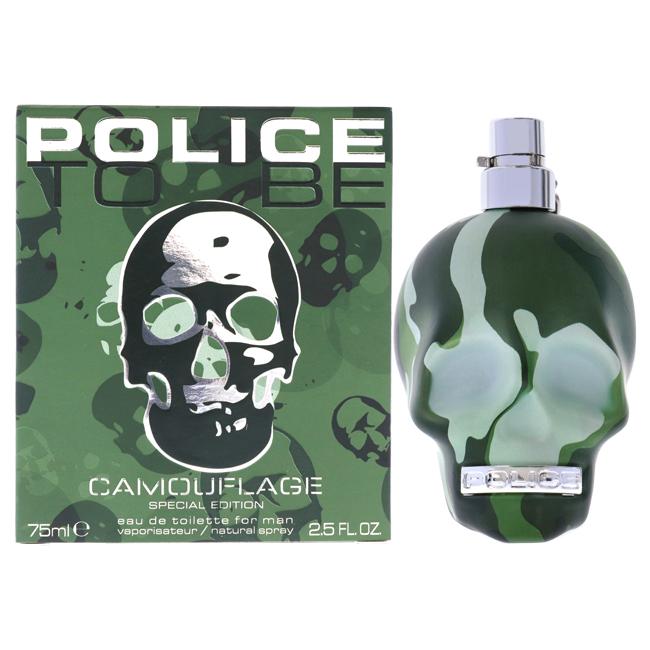 Police To Be Camouflage by Police for Men -  EDT Spray