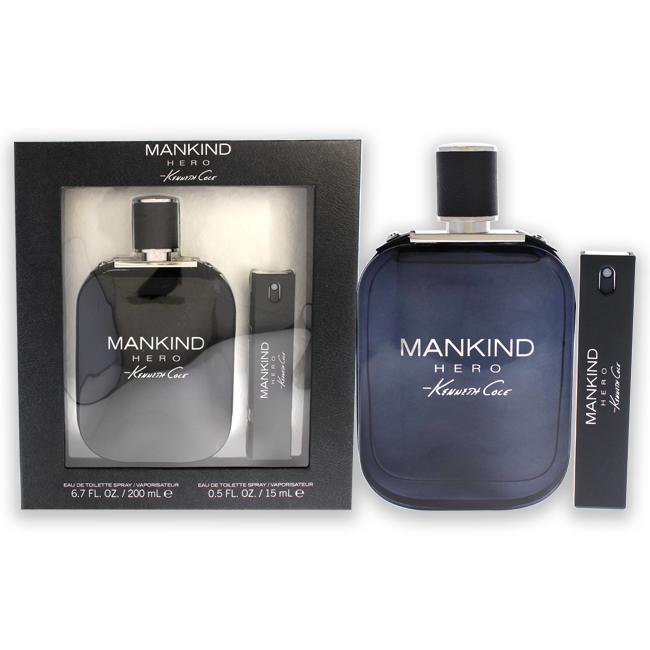Mankind Hero by Kenneth Cole for Men - 2 Pc Gift Set