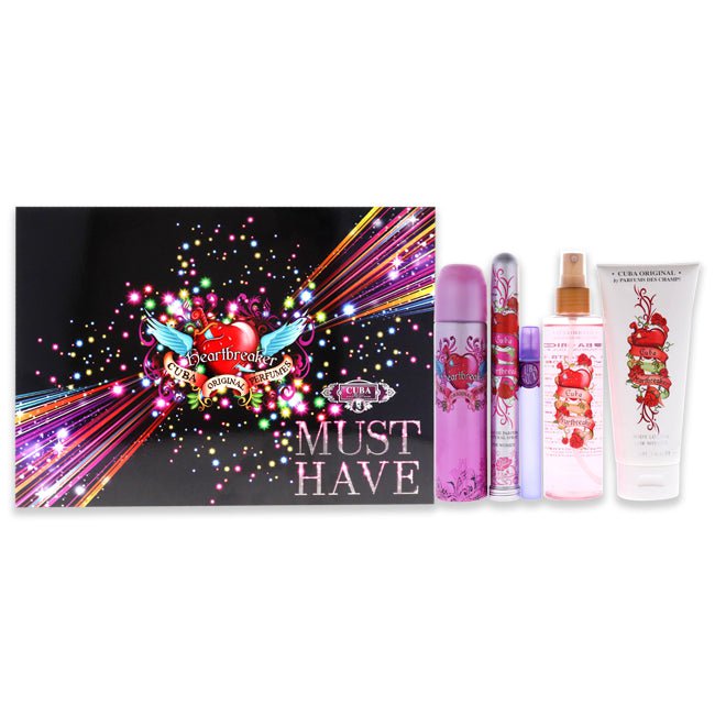 Cuba City by Cuba, 4 Piece Gift Set for Women