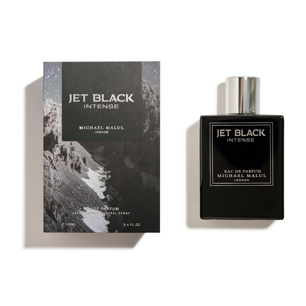 Jet Black Intense Eau De Parfum Spray for Men by Michael Malul, Product image 1