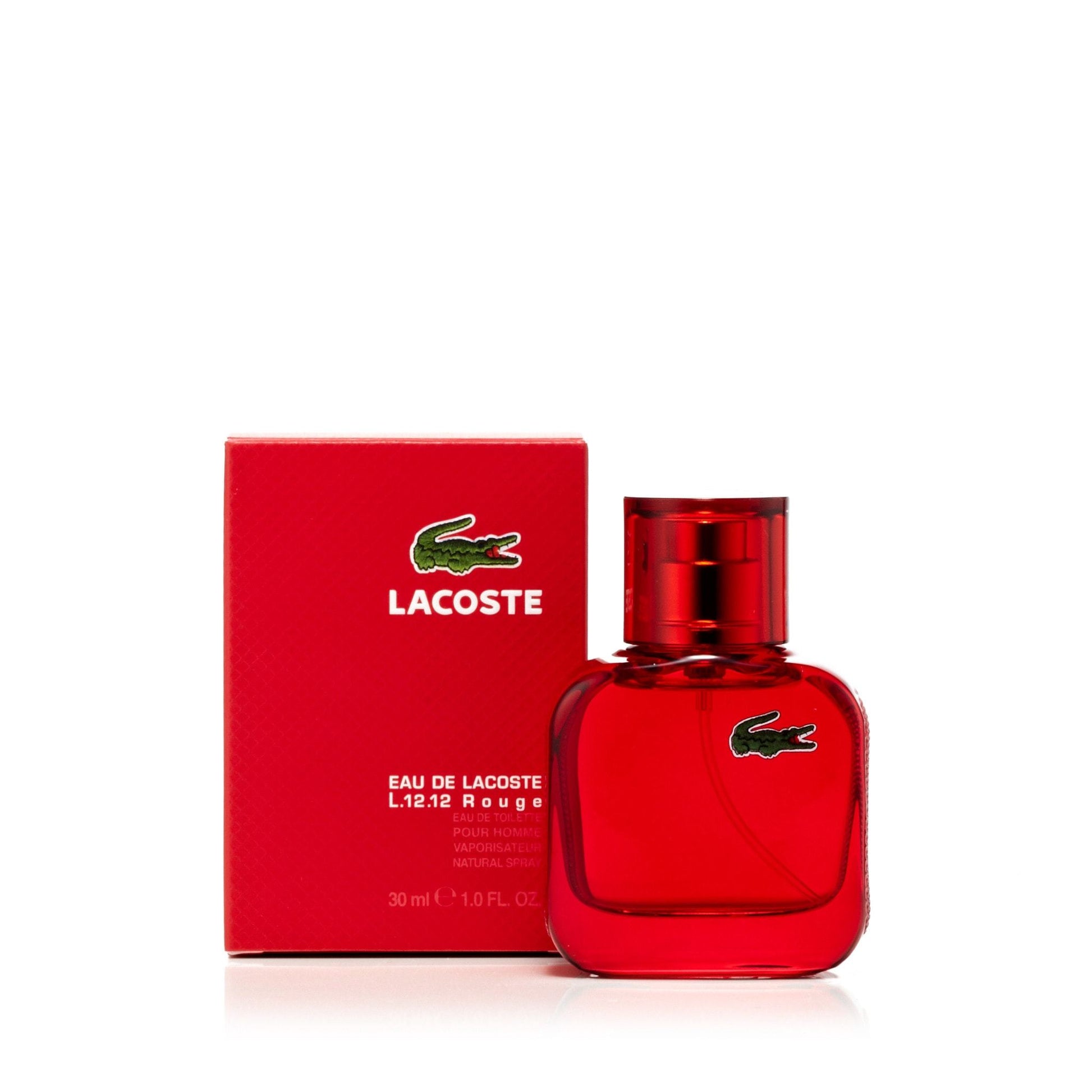 L.12.12 Rouge Eau de Toilette Spray for Men by Lacoste, Product image 3