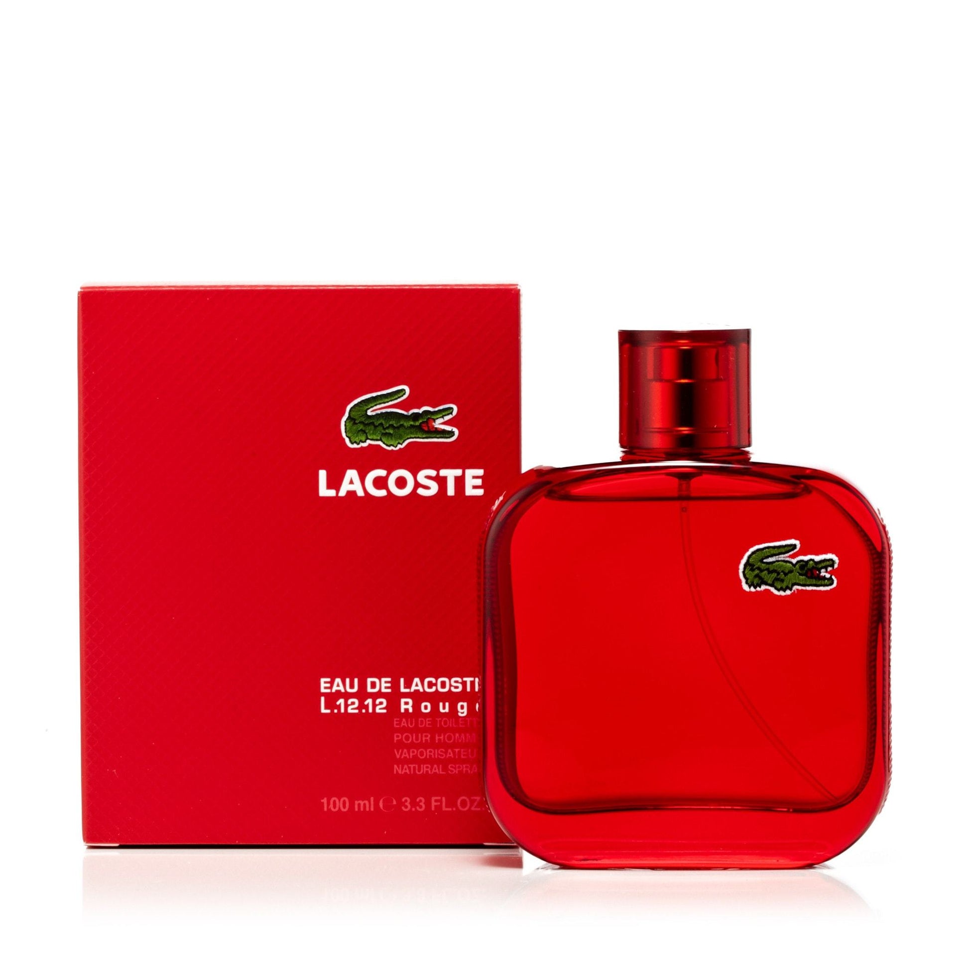 L.12.12 Rouge Eau de Toilette Spray for Men by Lacoste, Product image 5