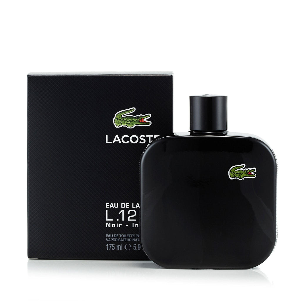 L.12.12 Noir Eau de Toilette Spray for Men by Lacoste