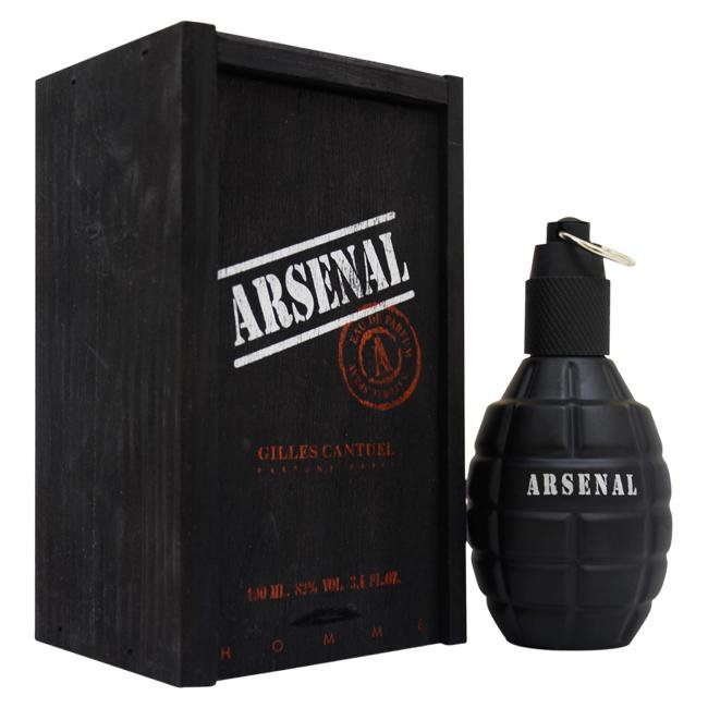 ARSENAL BLACK BY GILLES CANTUEL FOR MEN -  Eau De Parfum SPRAY, Product image 1
