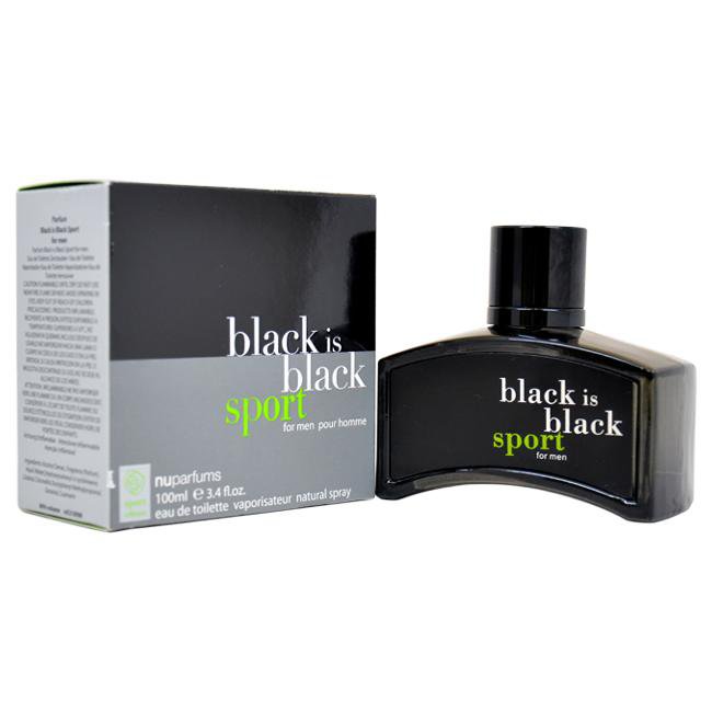 Black Is Black Sport by Nuparfums for Men - Eau de Toilette, Product image 1