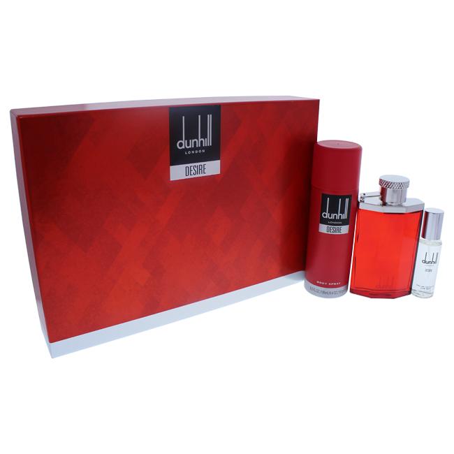 Desire by Alfred Dunhill for Men - 3 Pc Gift Set