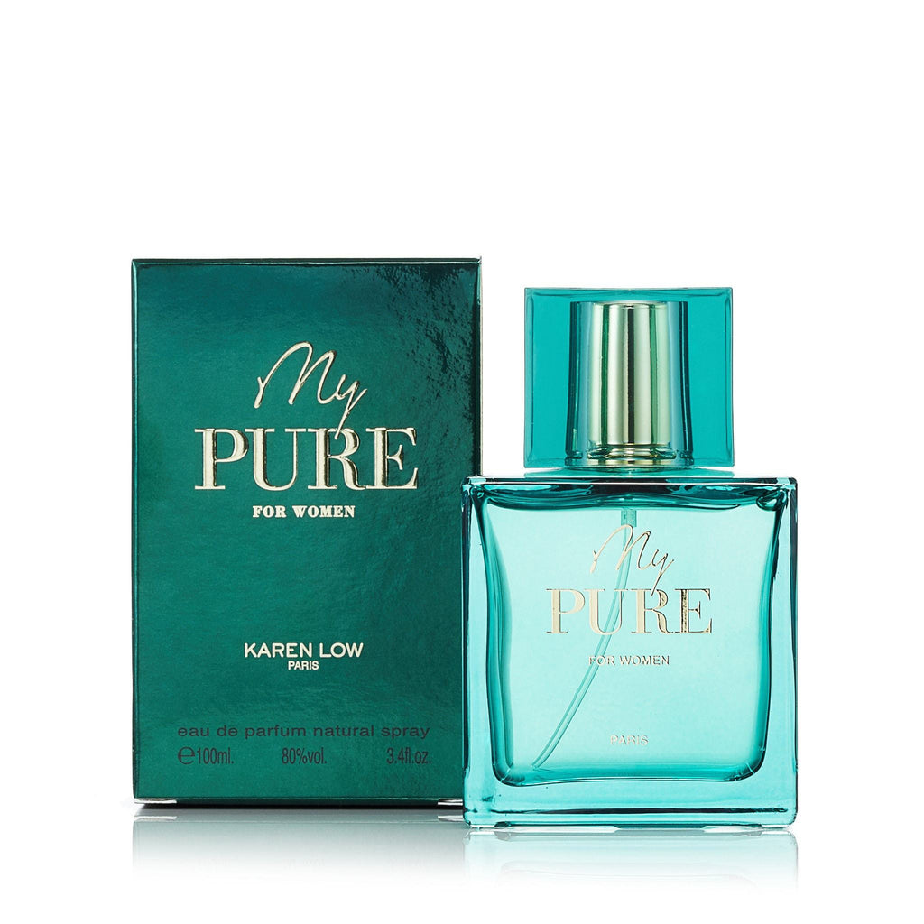 My Pure Eau de Parfum Spray for Women Karen Low 3.4 oz.