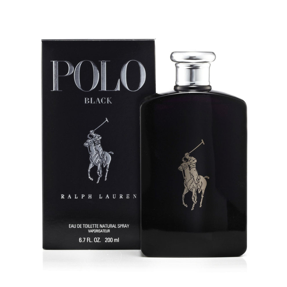 Polo Black Cologne Eau de Toilette Spray for Men by Ralph Lauren