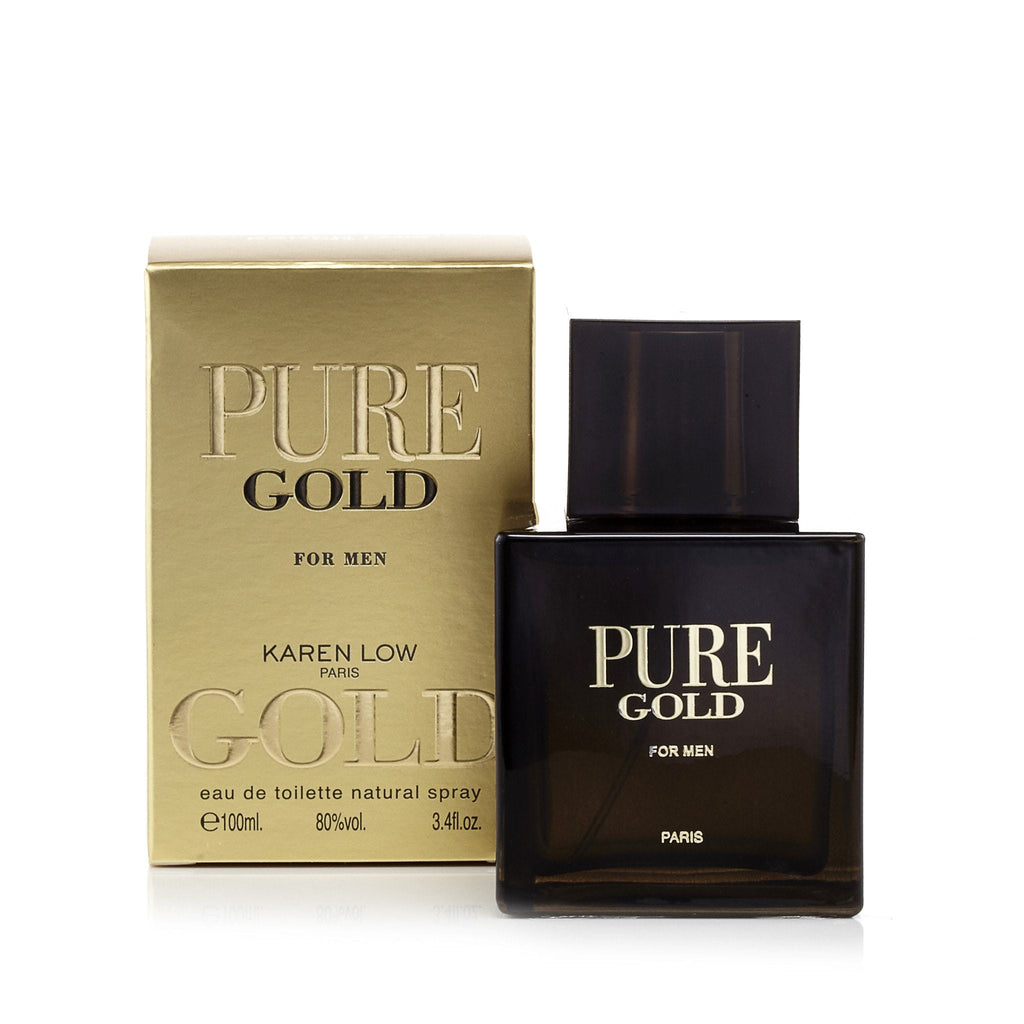 Pure Gold for Men By Geparlys 3.4oz/100ml Eau De Toilette Scent