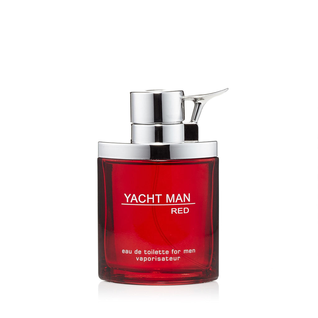 Yacht Man Red Eau de Toilette Mens Spray 3.4 oz.