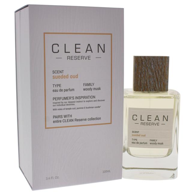 Reserve Sueded Oud by Clean for Unisex - EDP Spray