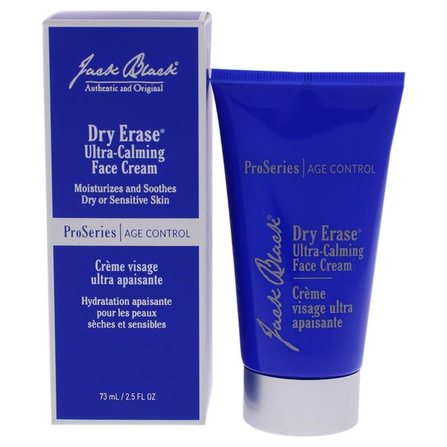 Dry Erase Ultra-Calming Face Cream by Jack Black for Men - 2.5 oz Cream