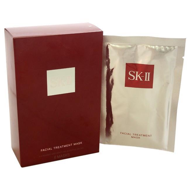 Facial Treatment Mask by SK-II for Unisex - 6 Pcs Treatment, Product image 1