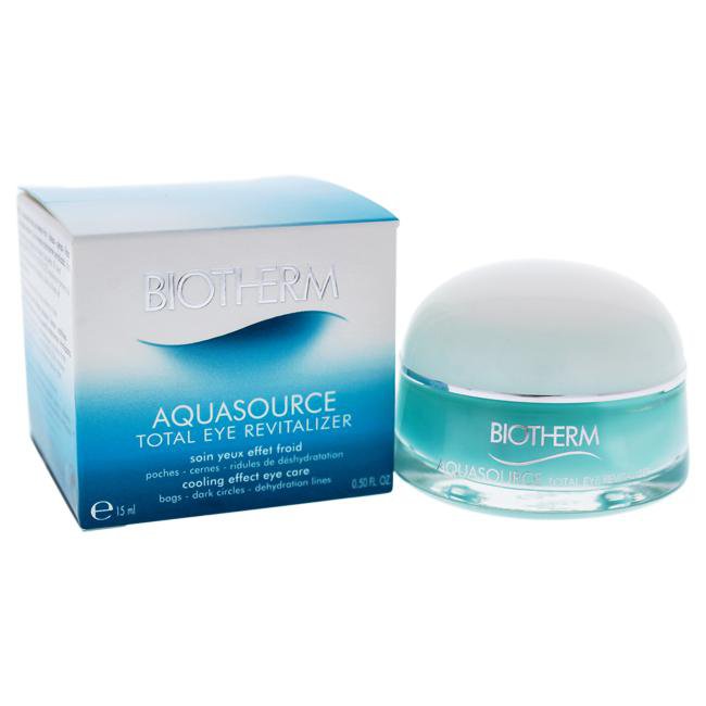 Aquasource Total Eye Revitalizer by Biotherm for Unisex - 0.5 oz Eye Cream, Product image 1