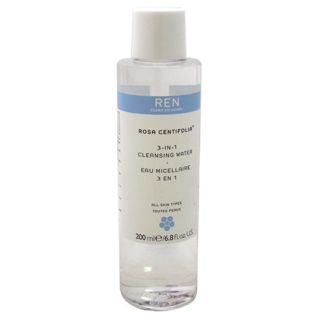 Rosa Centifolia 3-in-1 Cleansing Water by REN for Unisex - 6.8 oz Cleansing Water, Product image 1