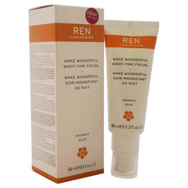 Wake Wonderful Night-Time Facial by REN for Unisex - 1.4 oz Treatment, Product image 1