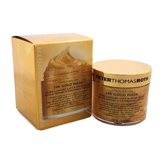 24K Gold Mask Pure Luxury Lift and Firm Mask by Peter Thomas Roth for Unisex - 5 oz Mask, Product image 1