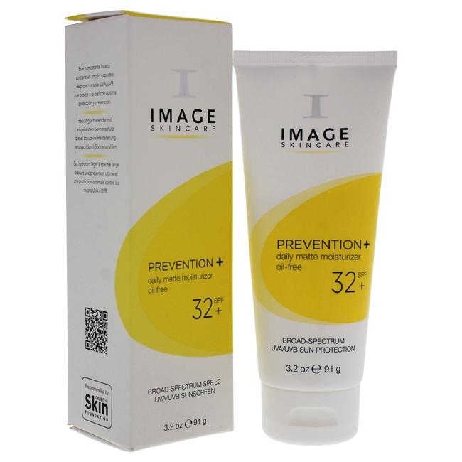 Prevention+ Daily Matte Moisturizer Oil-Free SPF 32 by Image for Unisex - 3.2 oz Sunscreen, Product image 1