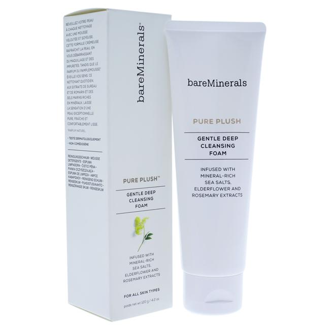 Pure Plush Gentle Deep Cleansing Foam by bareMinerals for Unisex - 4.2 oz Cleanser, Product image 1