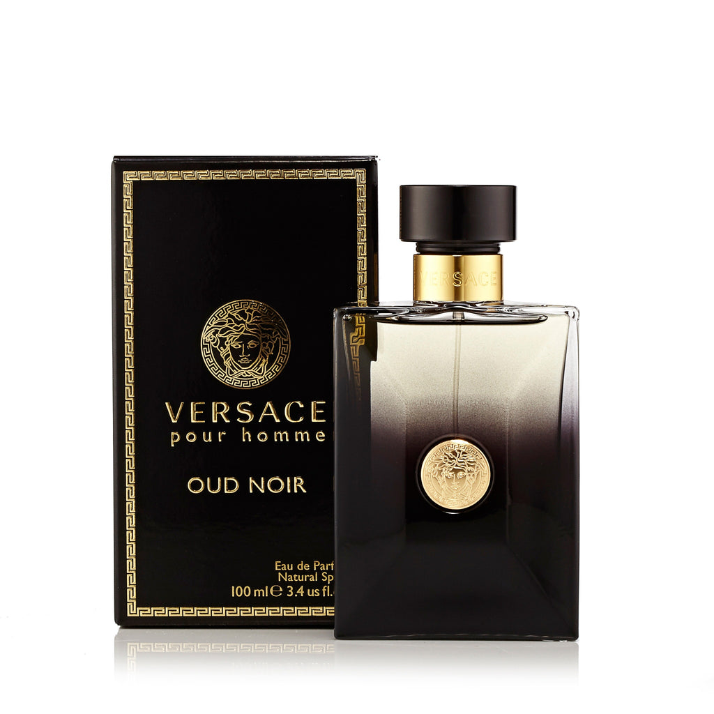 Oud Noir Eau de Parfum Spray for Men by Versace 3.4 oz.