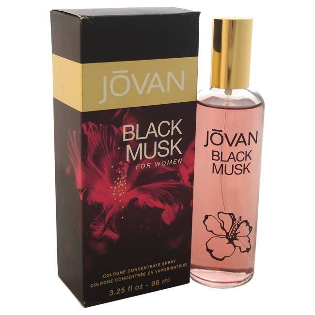 JOVAN BLACK MUSK BY JOVAN FOR WOMEN - COLOGNE CONCENTRATE SPRAY, Product image 1