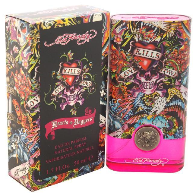 Ed Hardy Hearts and Daggers by Christian Audigier for Women -  EDP Spray