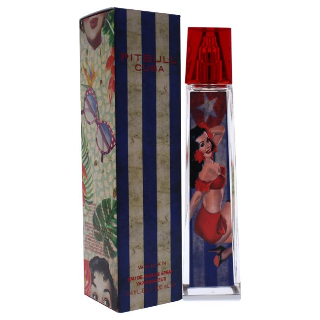 Pitbull Cuba by Pitbull for Women -  Eau De Parfum Spray, Product image 1