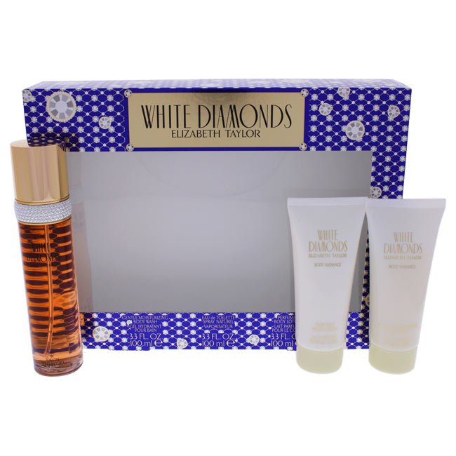 White Diamonds by Elizabeth Taylor for Women - 3 pc Gift Set, Product image 1