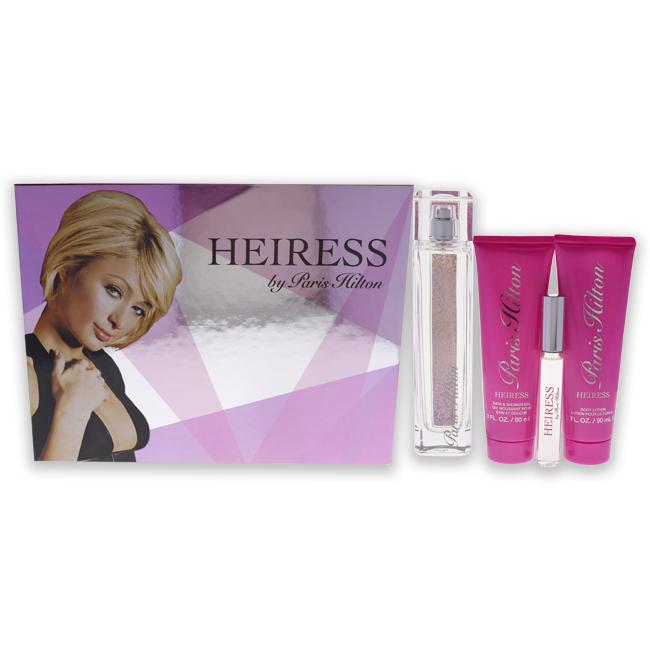 Heiress by Paris Hilton for Women - 4 Pc Gift Set