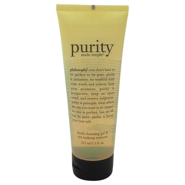 Purity Made Simple Foaming Facial Cleansing Gel and Eye Makeup Remover by Philosophy for Women - 7.5, Product image 1