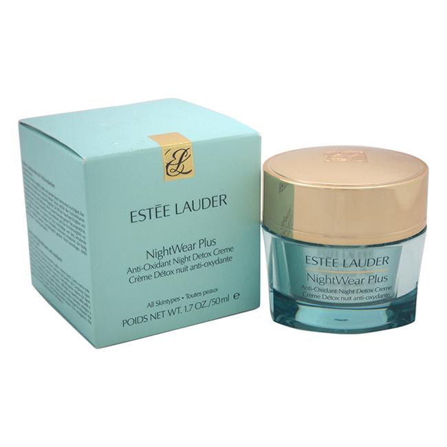 NightWear Plus Anti-Oxidant Night Detox Creme - All Skin Types by Estee Lauder for Women - 1.7 oz Cream
