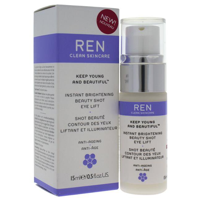 Keep Young and Beautiful Instant Brightening Beauty Shot Eye Lift by REN for Women - 0.5 oz Serum, Product image 1