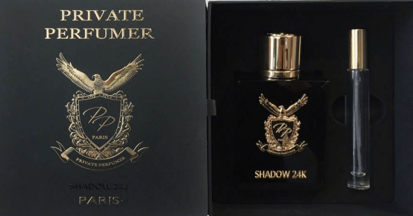 Shadow 24K by Private Perfumer for Unisex- 2pc Gift Set, Product image 1